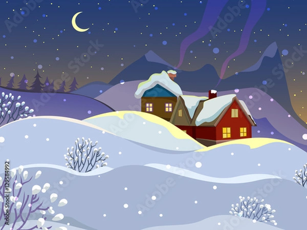 Obraz Winter landscape.