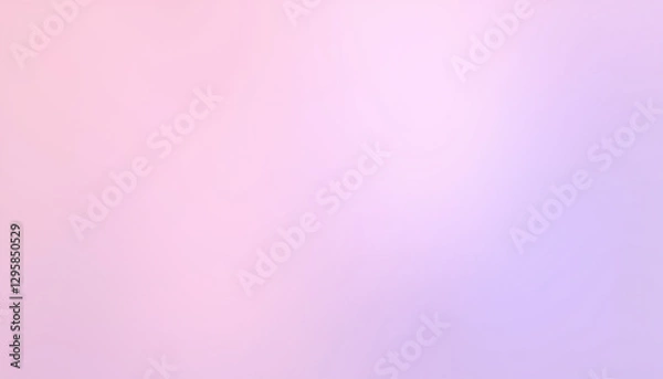 Fototapeta Soft gradient background with pastel pink and purple hues, creating calming effect