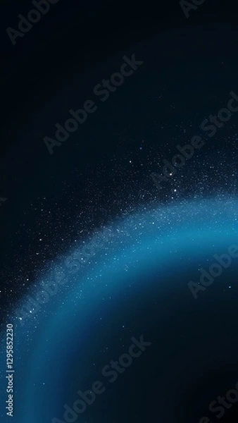 Obraz Dark blue gradient background