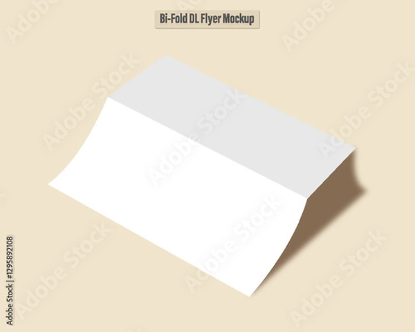Obraz Bi-Fold Dl Flyer mockup