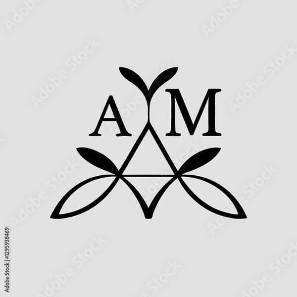 Obraz abstract logo design