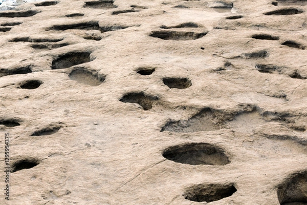 Obraz Surface Lunaire - Texture Rocheuse