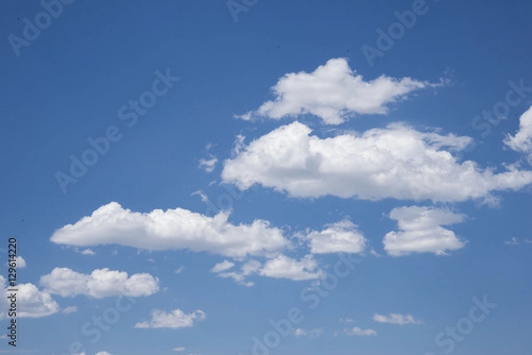 Fototapeta blue sky with clouds