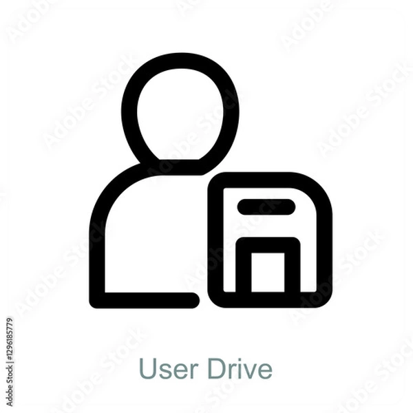 Fototapeta User Drive