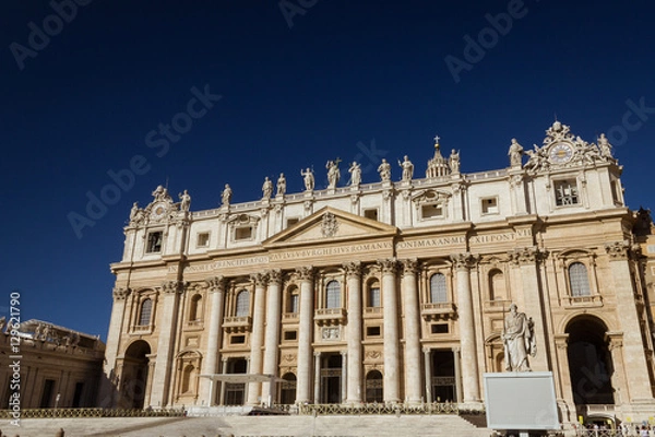 Obraz St. Peter's Basilica facade