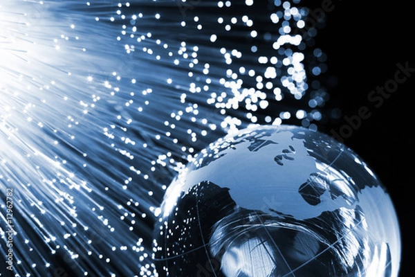 Obraz Fiber optics