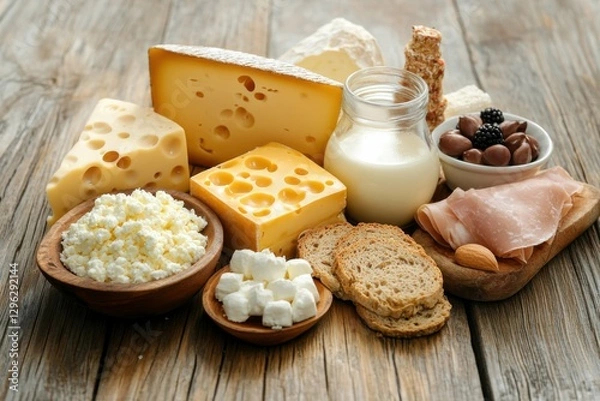 Fototapeta Trans Fat Label: Understanding Nourishment Information on Saturated Food Ingredients