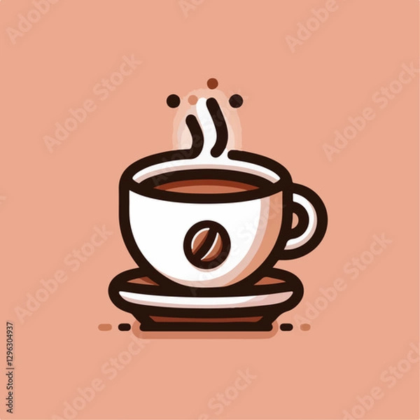Obraz coffee cup icon