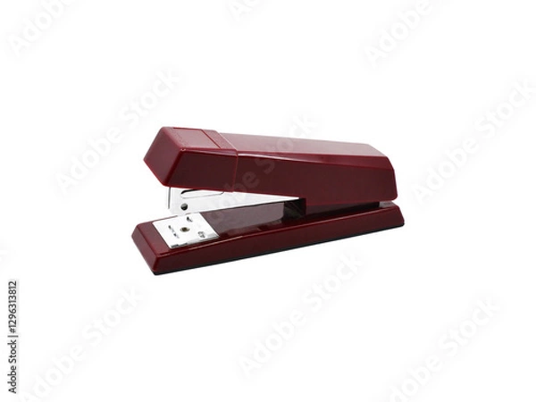 Fototapeta Office stapler isolated on a transparent background