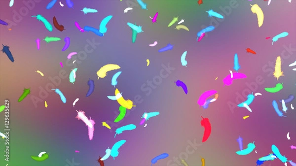 Fototapeta パーティクル背景