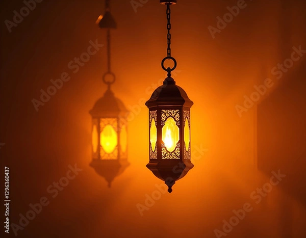 Fototapeta old fashioned lantern