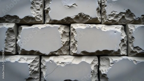 Obraz icicles on a white background