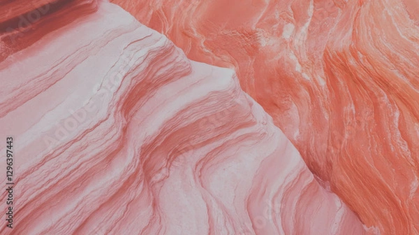 Fototapeta Vibrant quartzite background featuring wind erosion texture for design