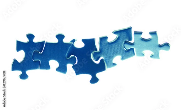 Obraz loose puzzle row