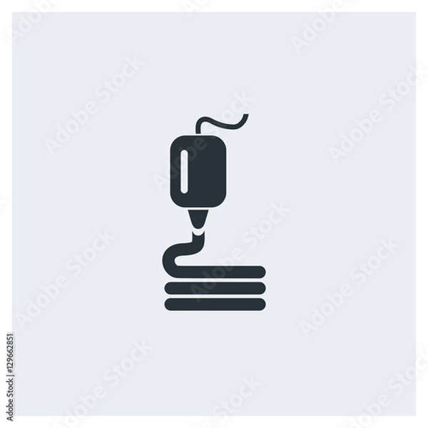 Obraz 3D printer icon