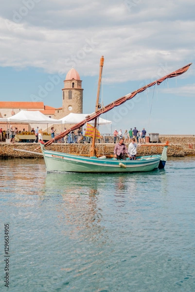 Obraz Collioure harbor in France