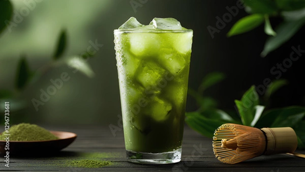 Obraz ice pure matcha