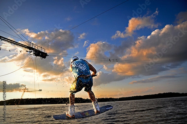 Obraz Wakeboarding