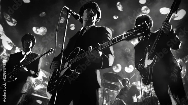 Fototapeta Global Beatles Day Concept