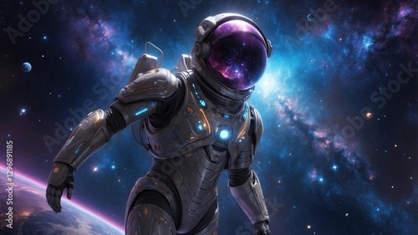 Fototapeta alien in space