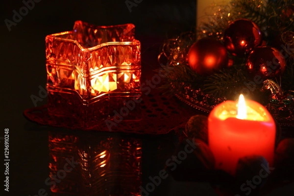 Obraz Weihnachten Kerze