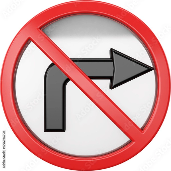 Fototapeta PLACAS DE TRANSITO EM 3D.