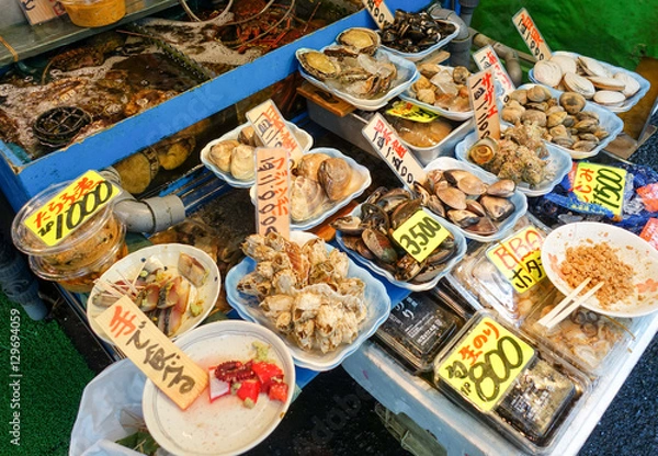 Obraz seafood market