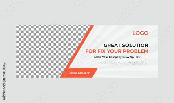 Fototapeta Solution For Your Problems Banner