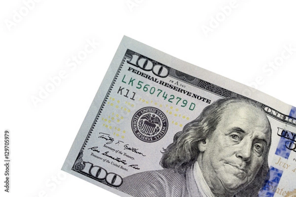 Obraz One hundred dollar bill
