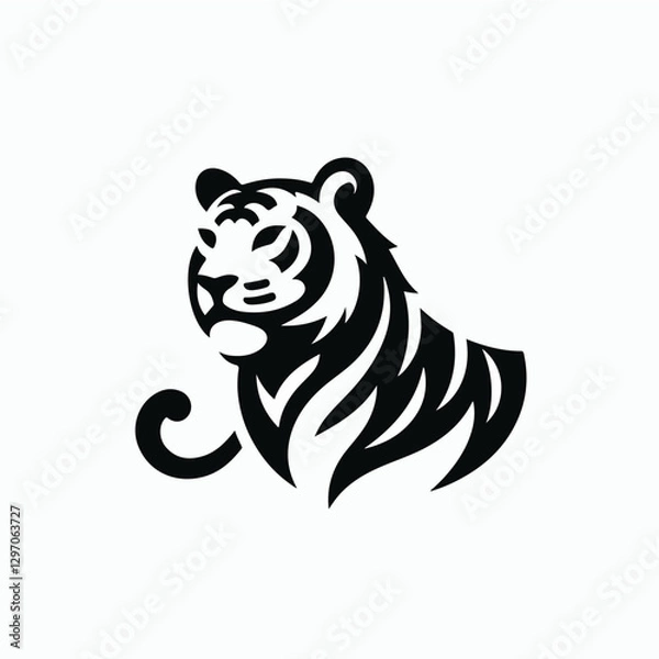 Obraz vector image of tiger logo