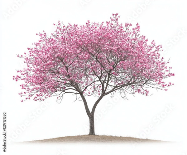 Obraz cherry blossom tree isolated