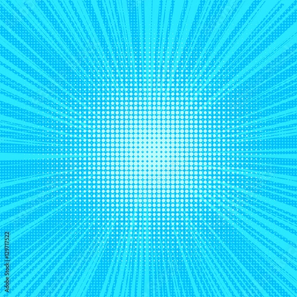 Fototapeta Hand painted brush strokes  pattern