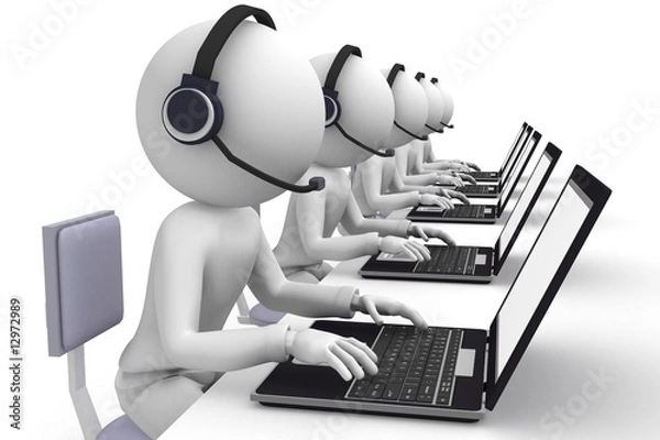 Obraz call center