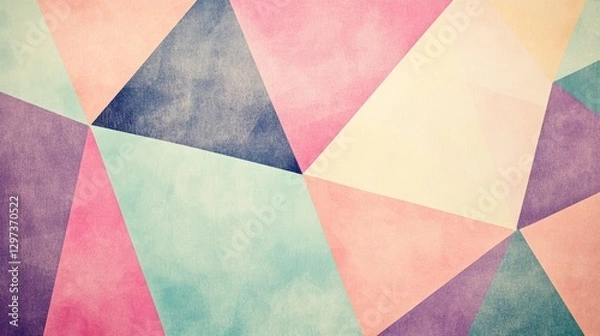 Fototapeta Minimalist Geometric Pattern Moment with Geometric