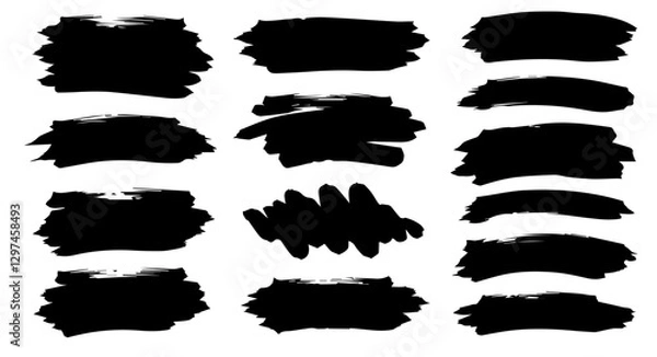 Fototapeta ブラシタッチ素材