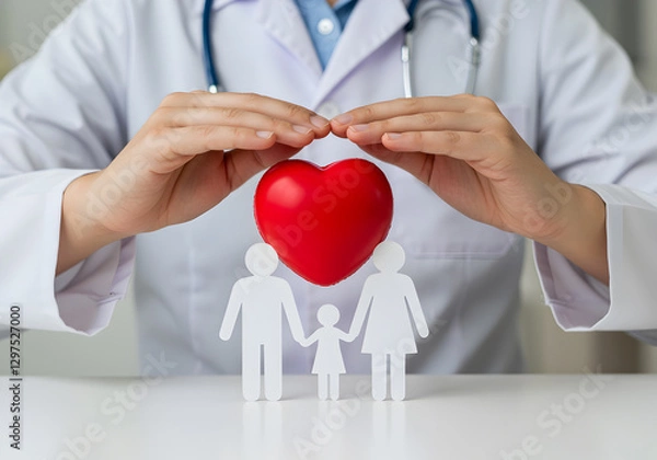 Obraz doctor with heart