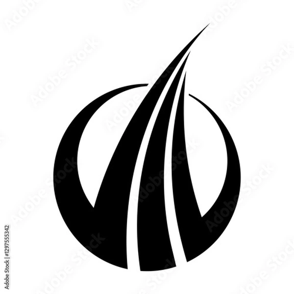 Obraz Abstract Vector Logo Design Template