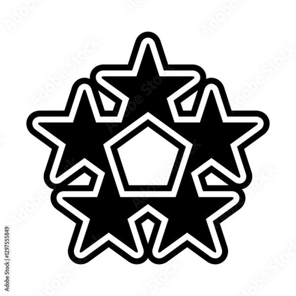 Obraz Star Vector Logo Design Template