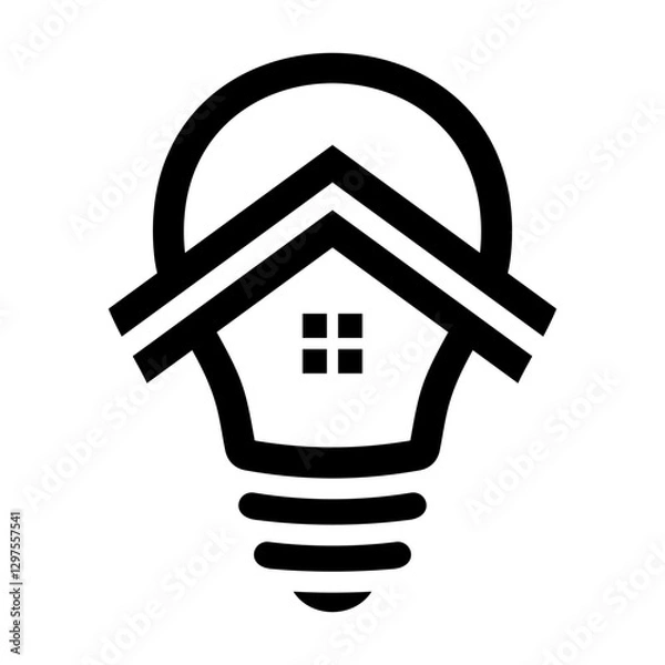 Obraz Smart Home Vector Logo Design Template