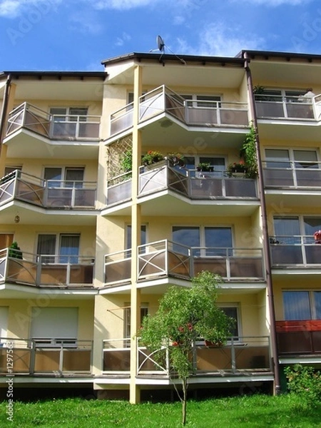 Obraz balconies