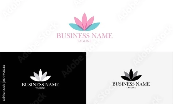 Obraz spa and salon vector logo