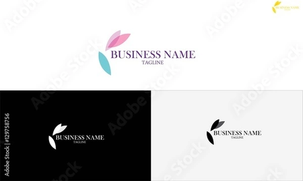 Obraz spa and salon vector logo