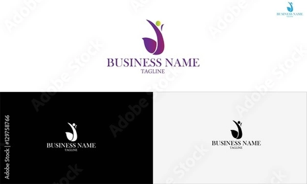 Obraz spa and salon vector logo