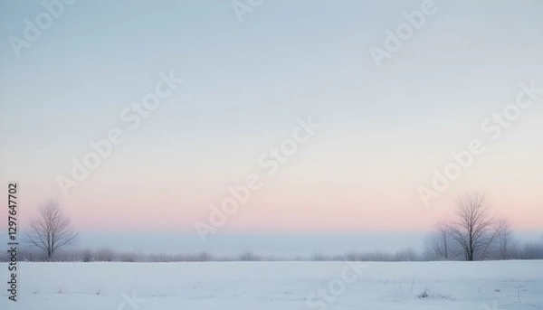 Fototapeta minimal, pastel, gradient, serene, soft, abstract, landscape, horizon, smooth, aesthetic, atmospheric, tranquil, calming, sky, subtle, modern, dreamy, elegant, misty, nature, simplicity, muted,