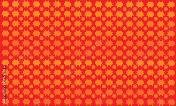 Fototapeta Seamless pattern in ornamental style. Geometric desing texture for wallpaper and gifts.Price tags sale labels business and finance concept.
