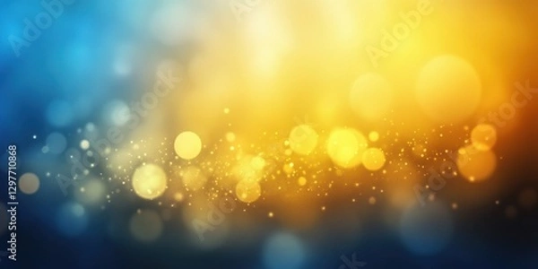 Obraz abstract background with bokeh