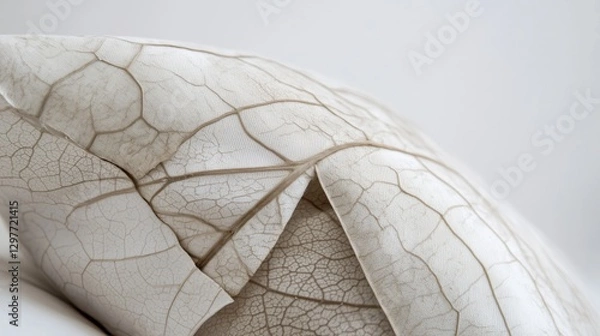 Obraz The Art of Leaf Vein Texture