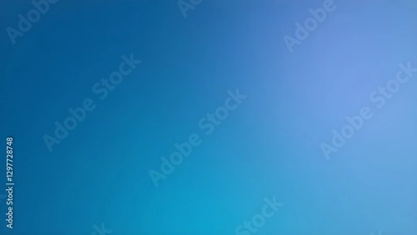 Fototapeta AI GENERATE, Smooth gradient blend from navy blue to teal with soft lavender hues
