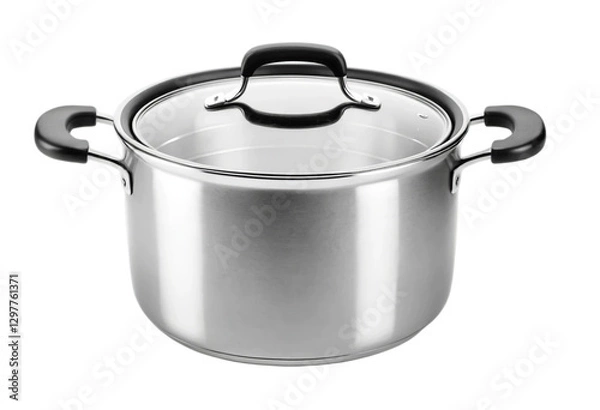 Obraz pot isolated on white background