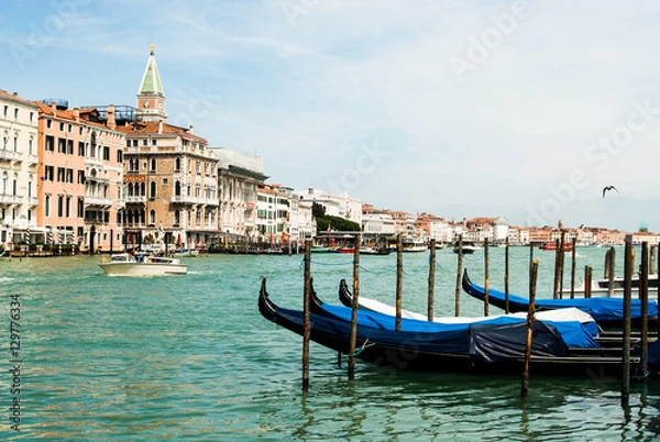 Obraz Venice Gondolas